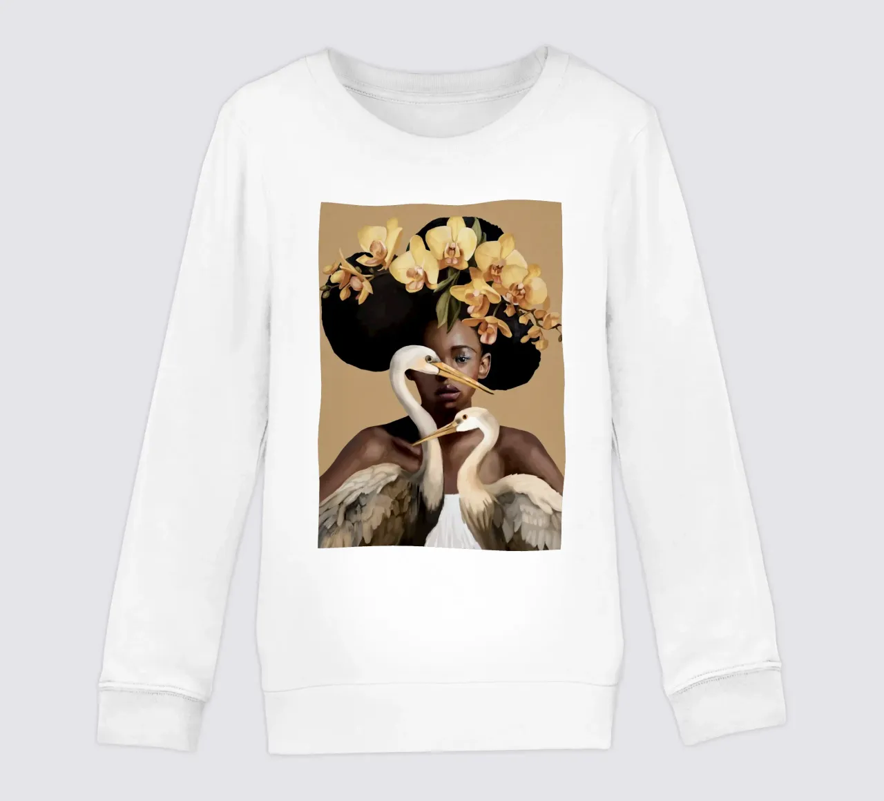 Orchid Majesty sudadera para niño de Nadjaa