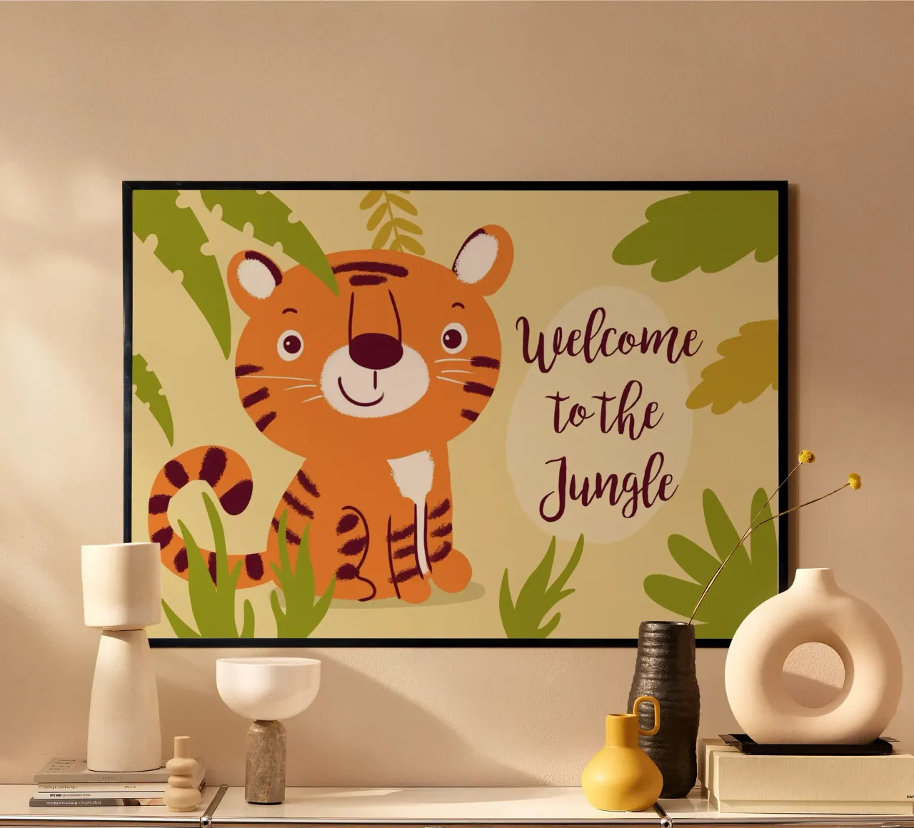 Welcom to the Jungle hahnemühle by Julia Reyelt