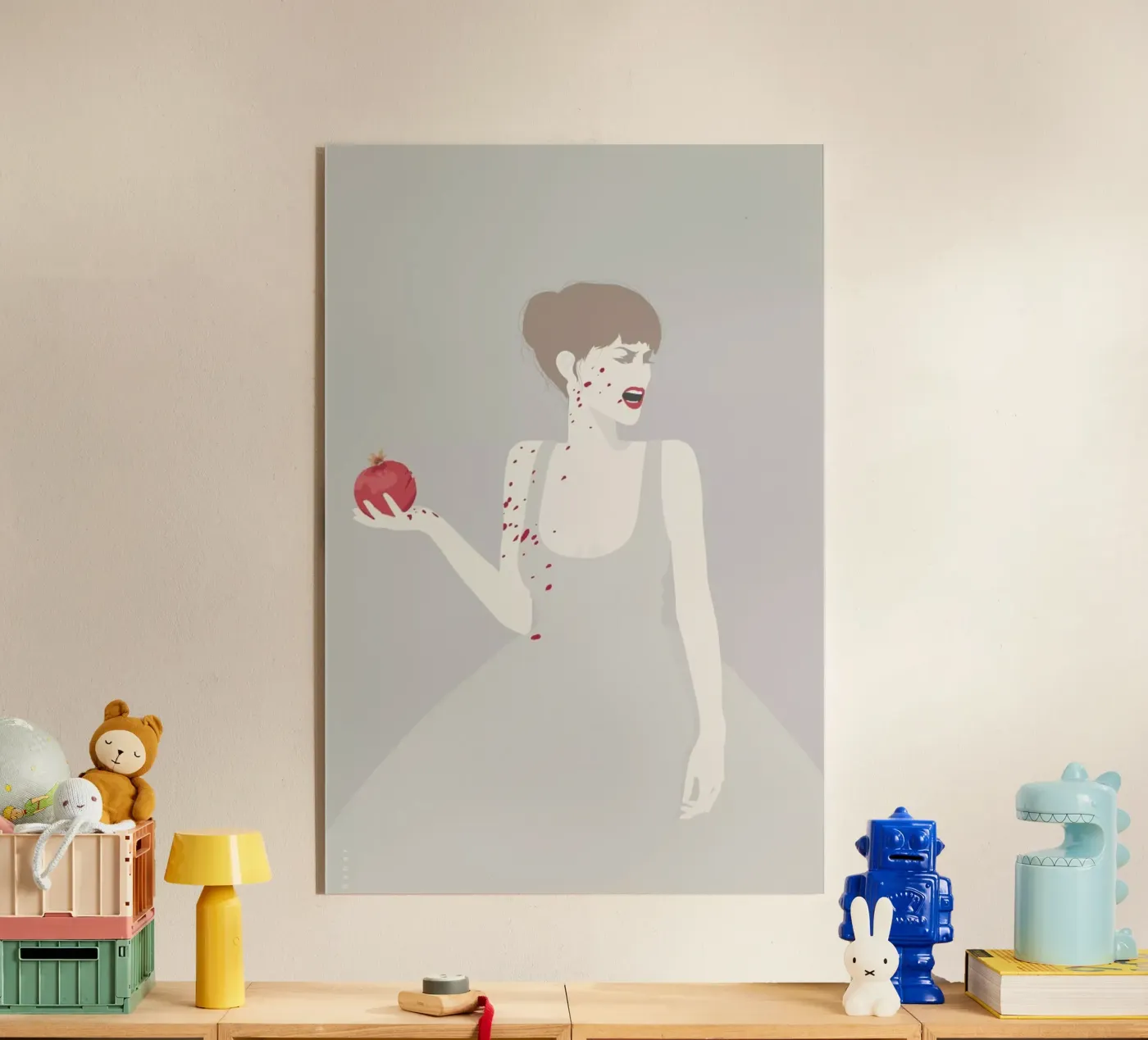 Pomegranate Acryl-Glas von Bahar Seyedin