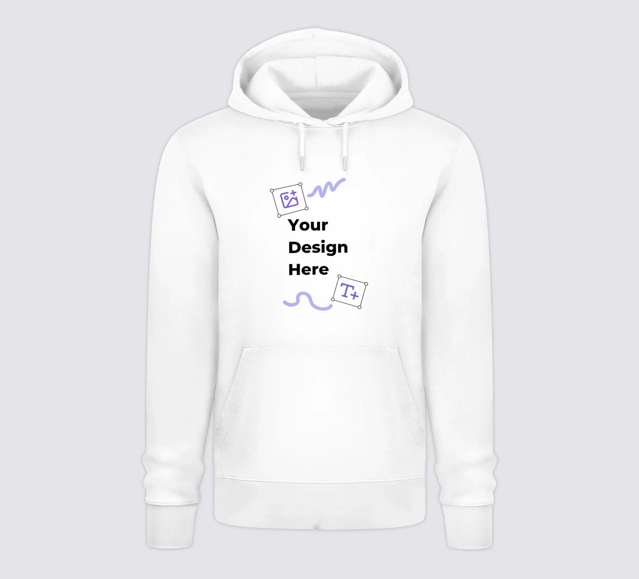 Your Design Here felpa con cappuccio da JUNIQE