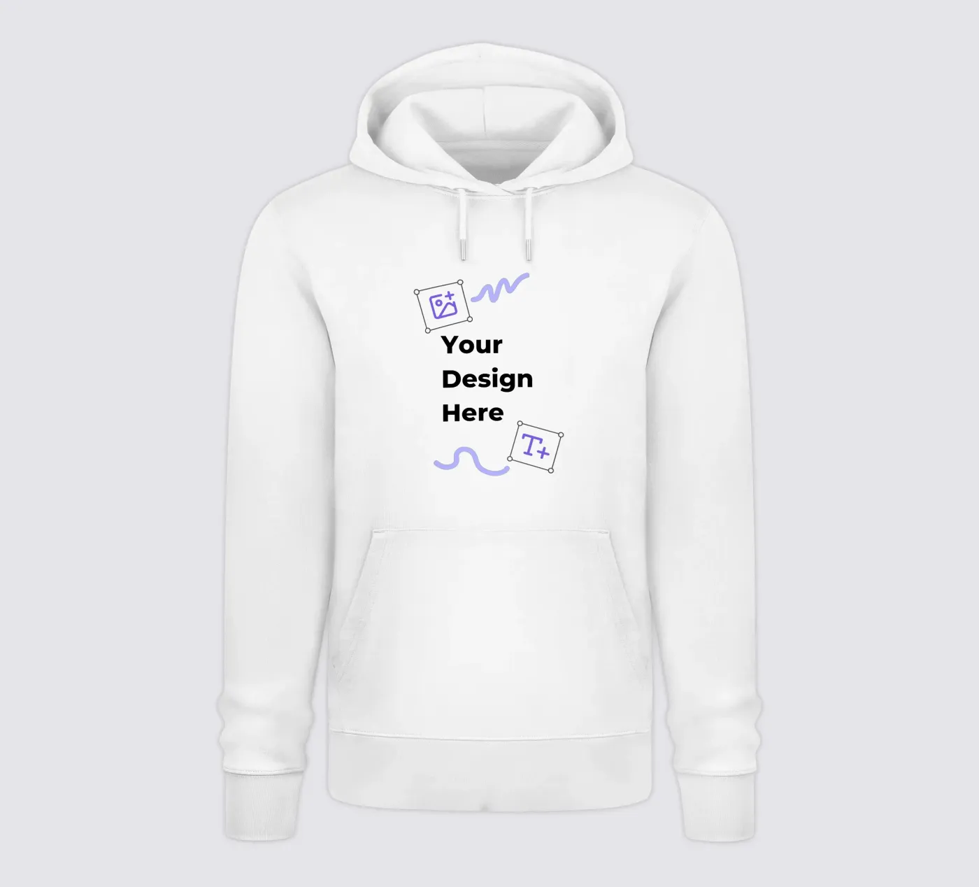 Your Design Here hoodie by JUNIQE
