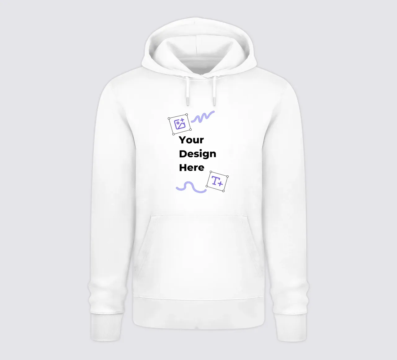 Your Design Here felpa con cappuccio da JUNIQE