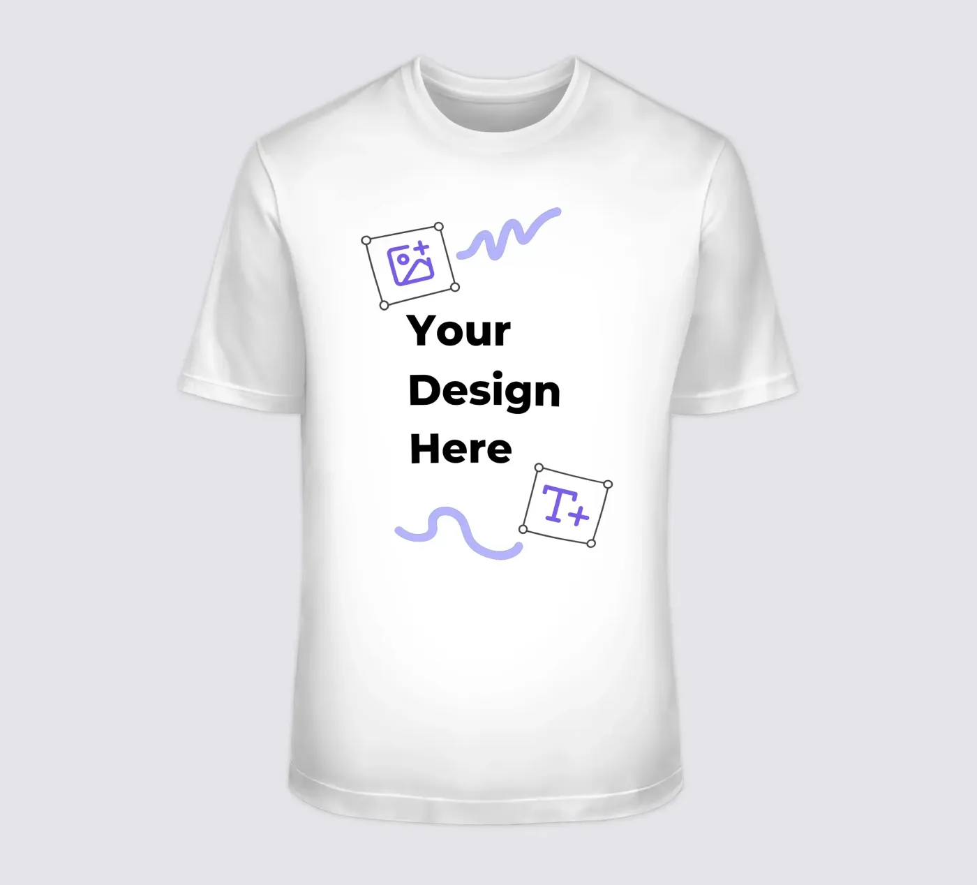 Your Design Here t-shirt da JUNIQE