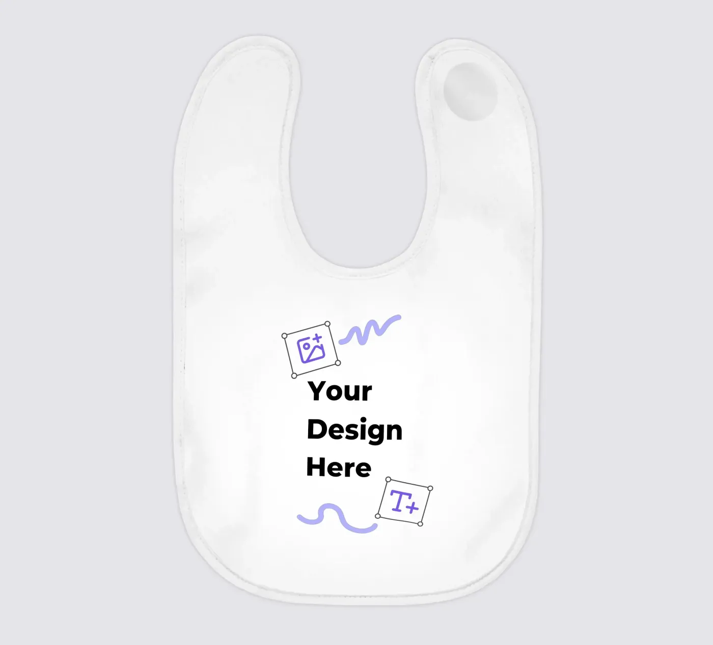 Your Design Here bavaglino da JUNIQE