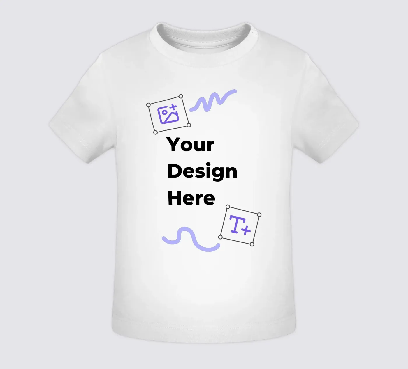 Your Design Here maglietta neonato da JUNIQE