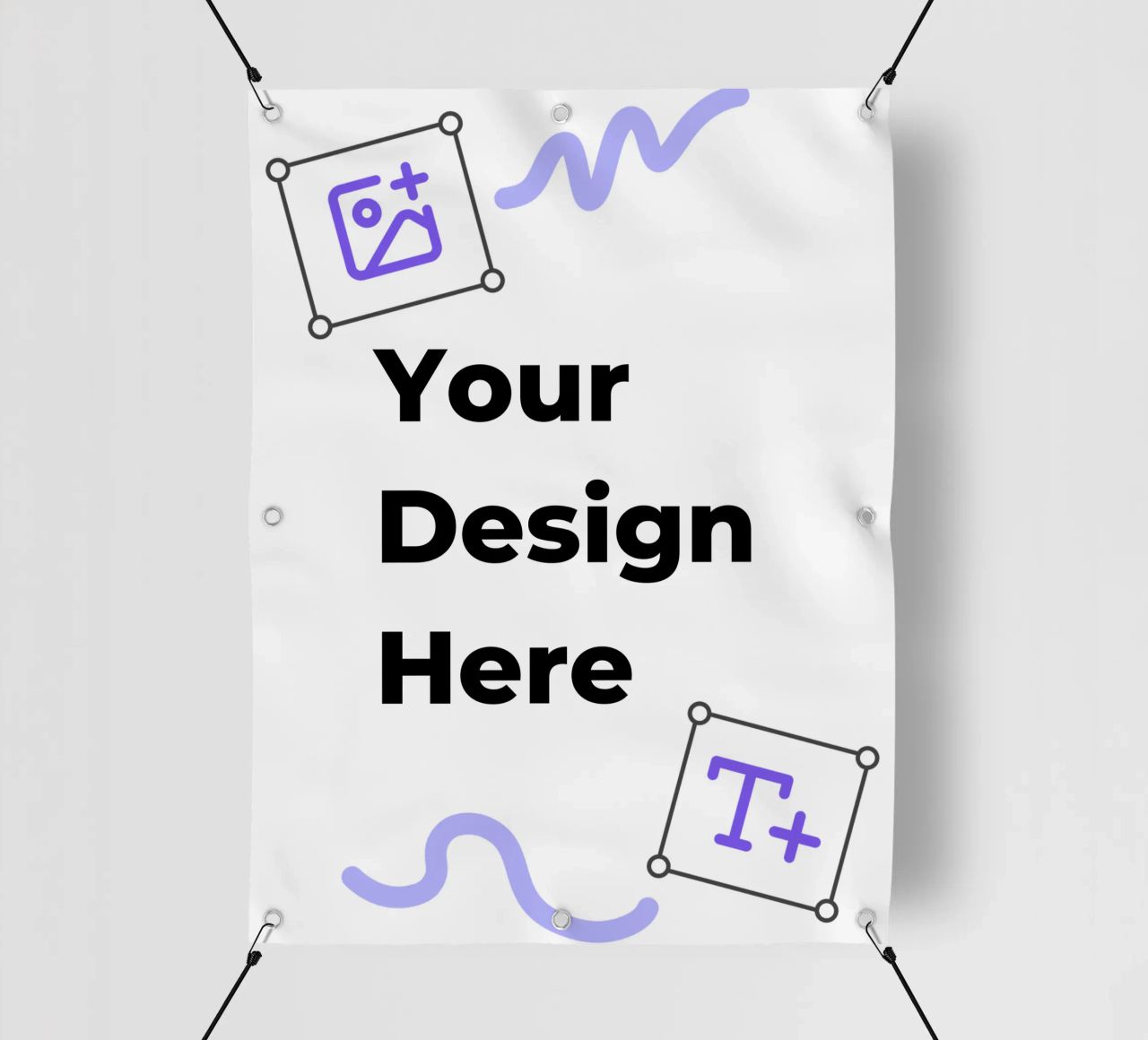 Your Design Here PVC Plane von JUNIQE