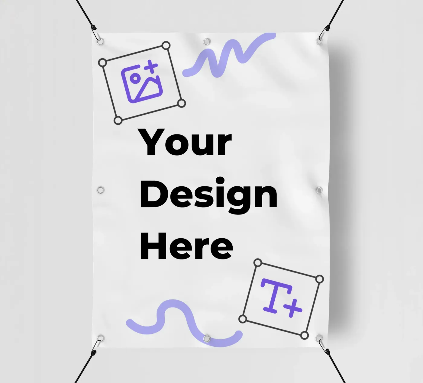 Your Design Here telo in pvc da JUNIQE
