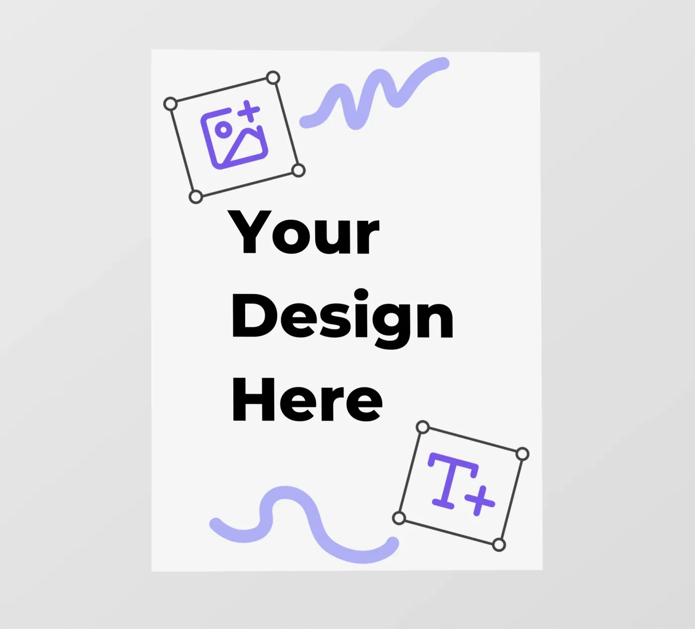 Your Design Here telo in pvc da JUNIQE