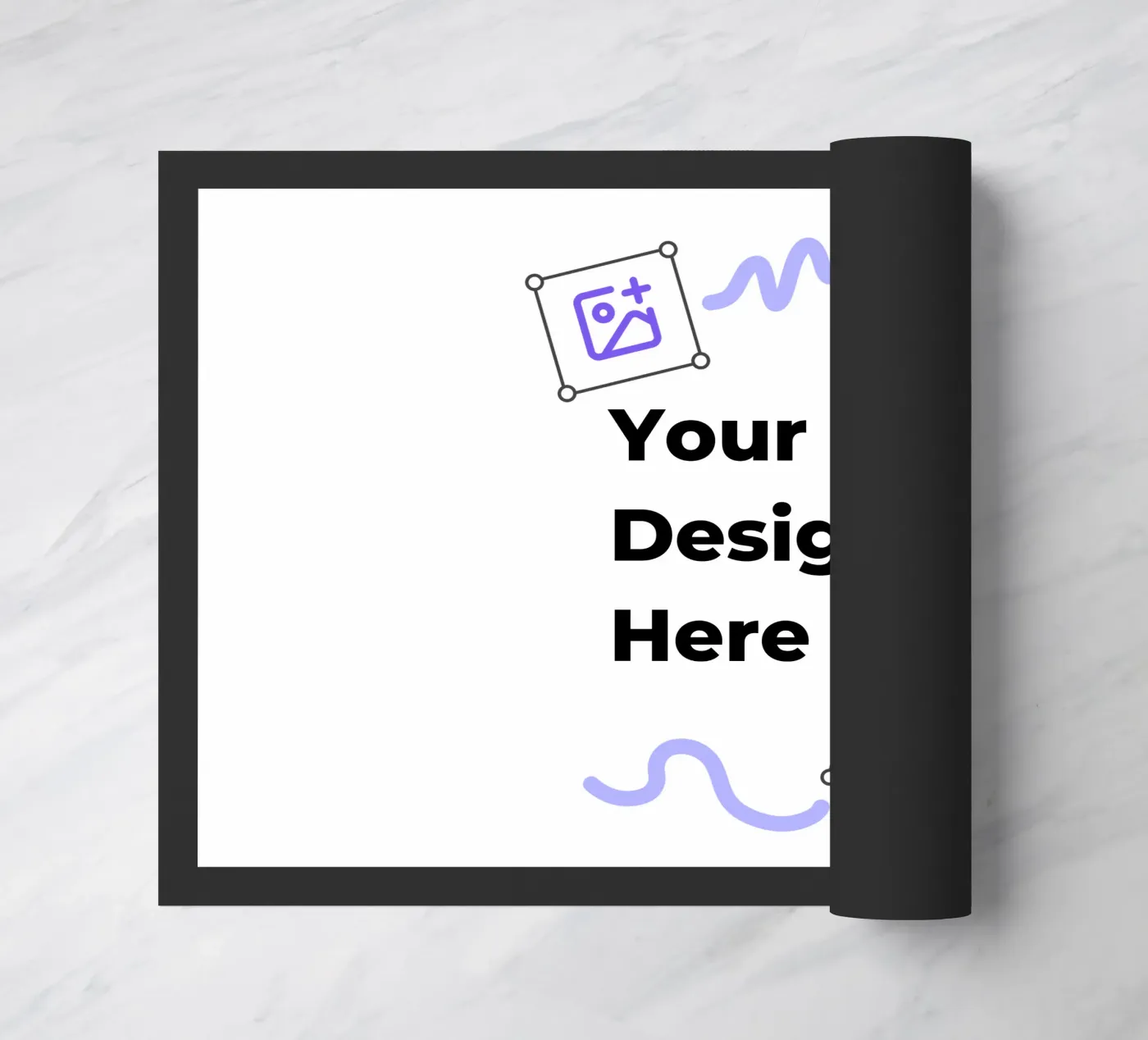 Your Design Here doormat by JUNIQE