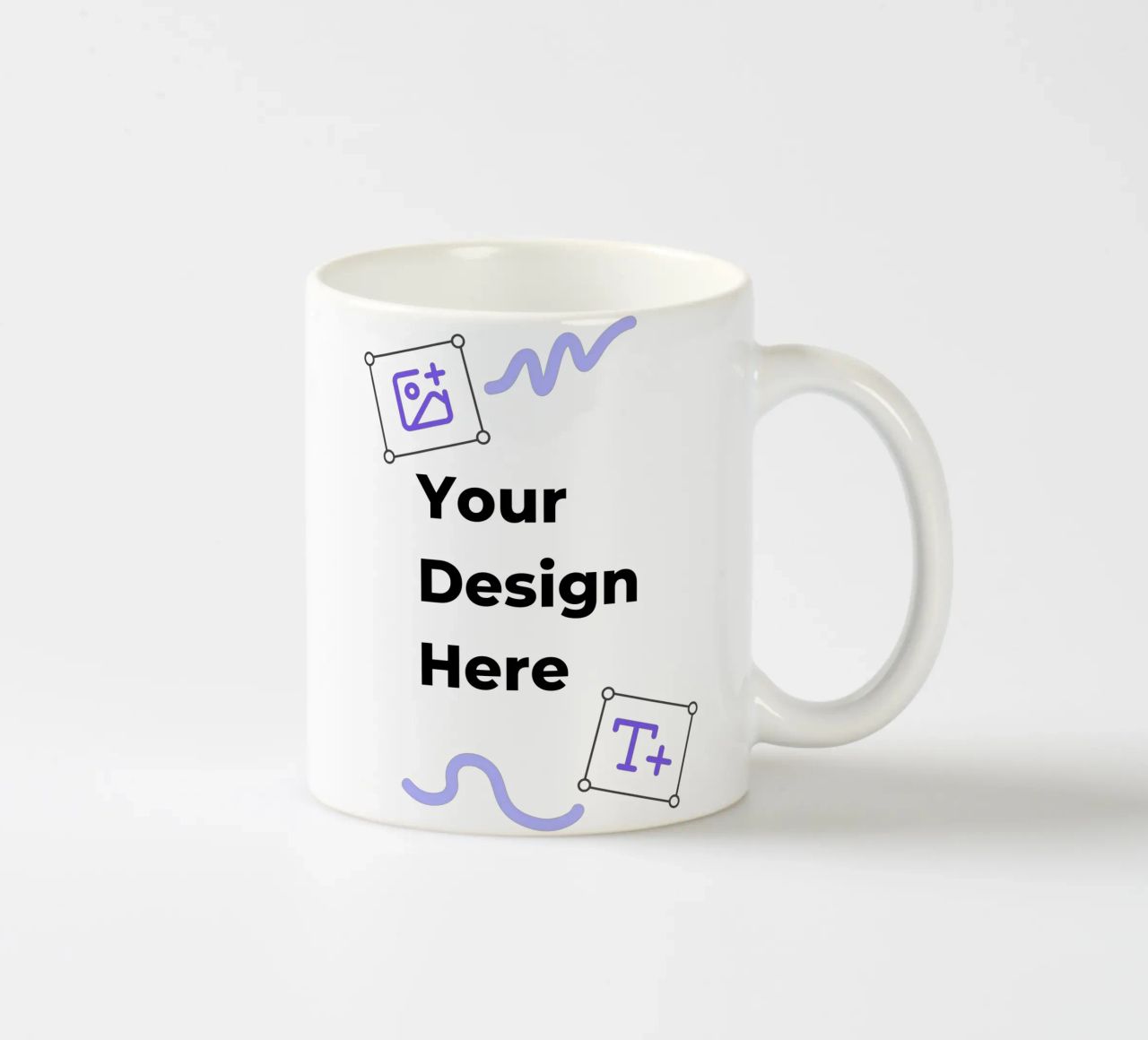 Your Design Here ceramic mug by JUNIQE