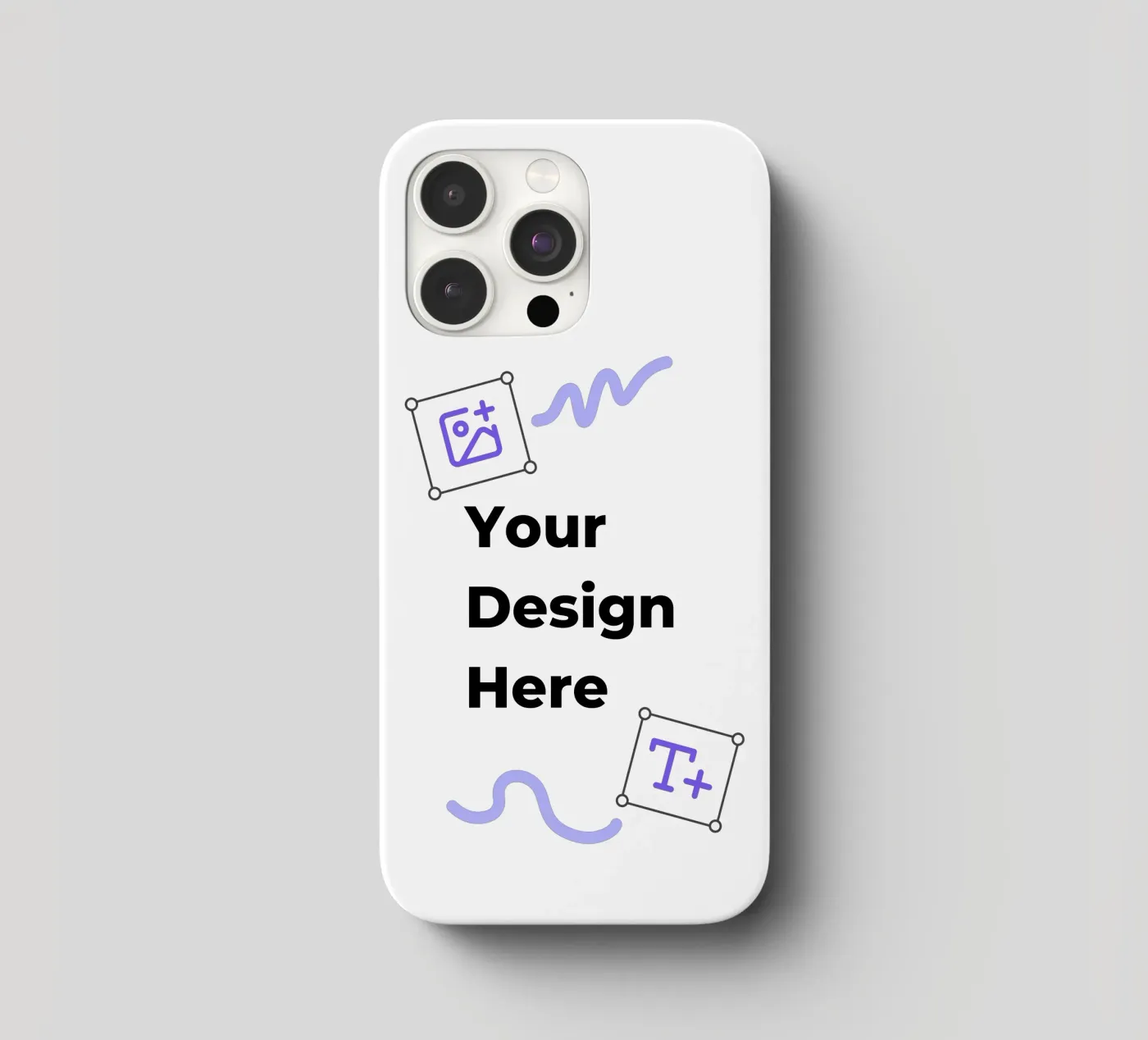 Your Design Here cover iphone da JUNIQE