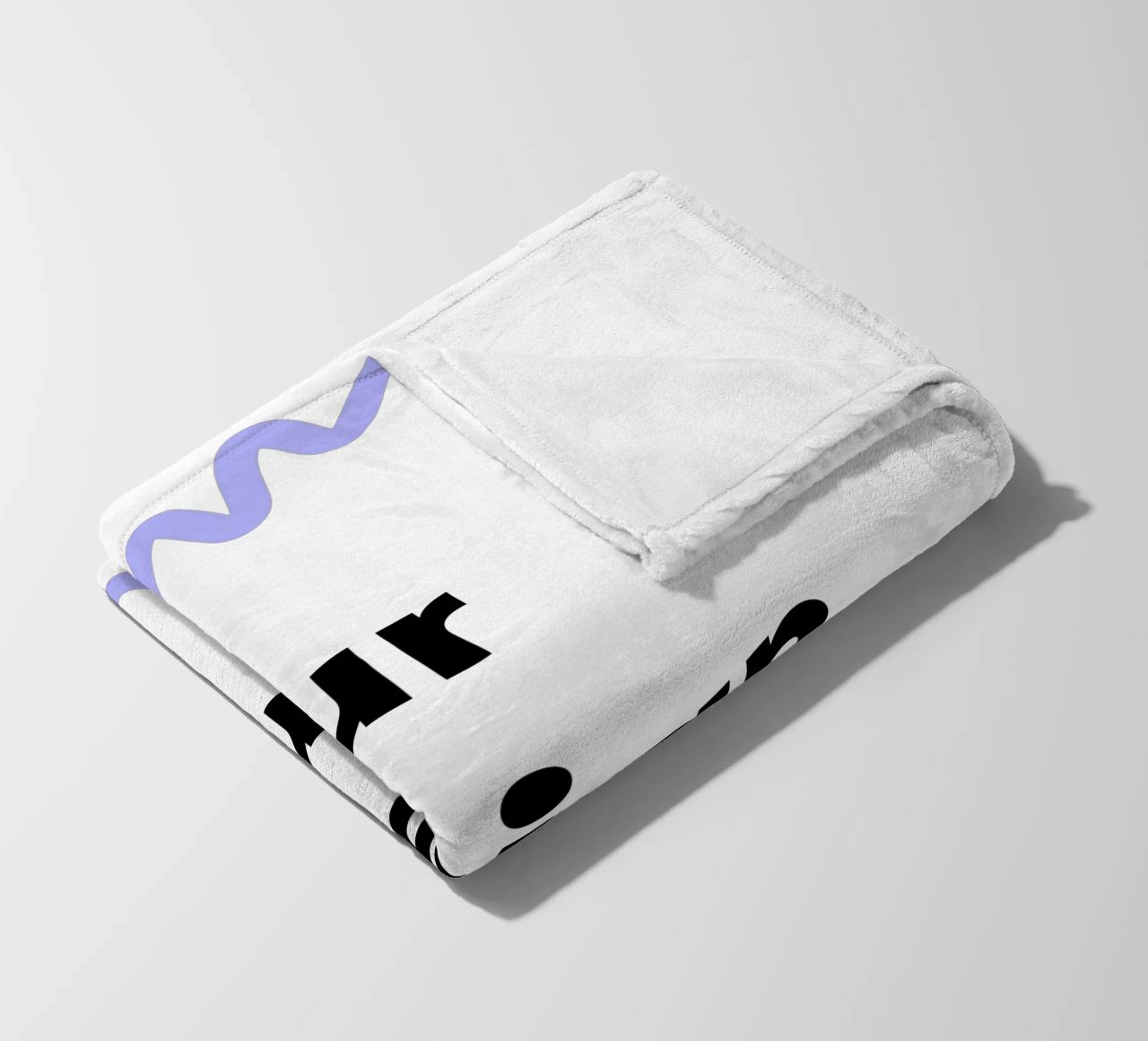Your Design Here fleece blanket by JUNIQE