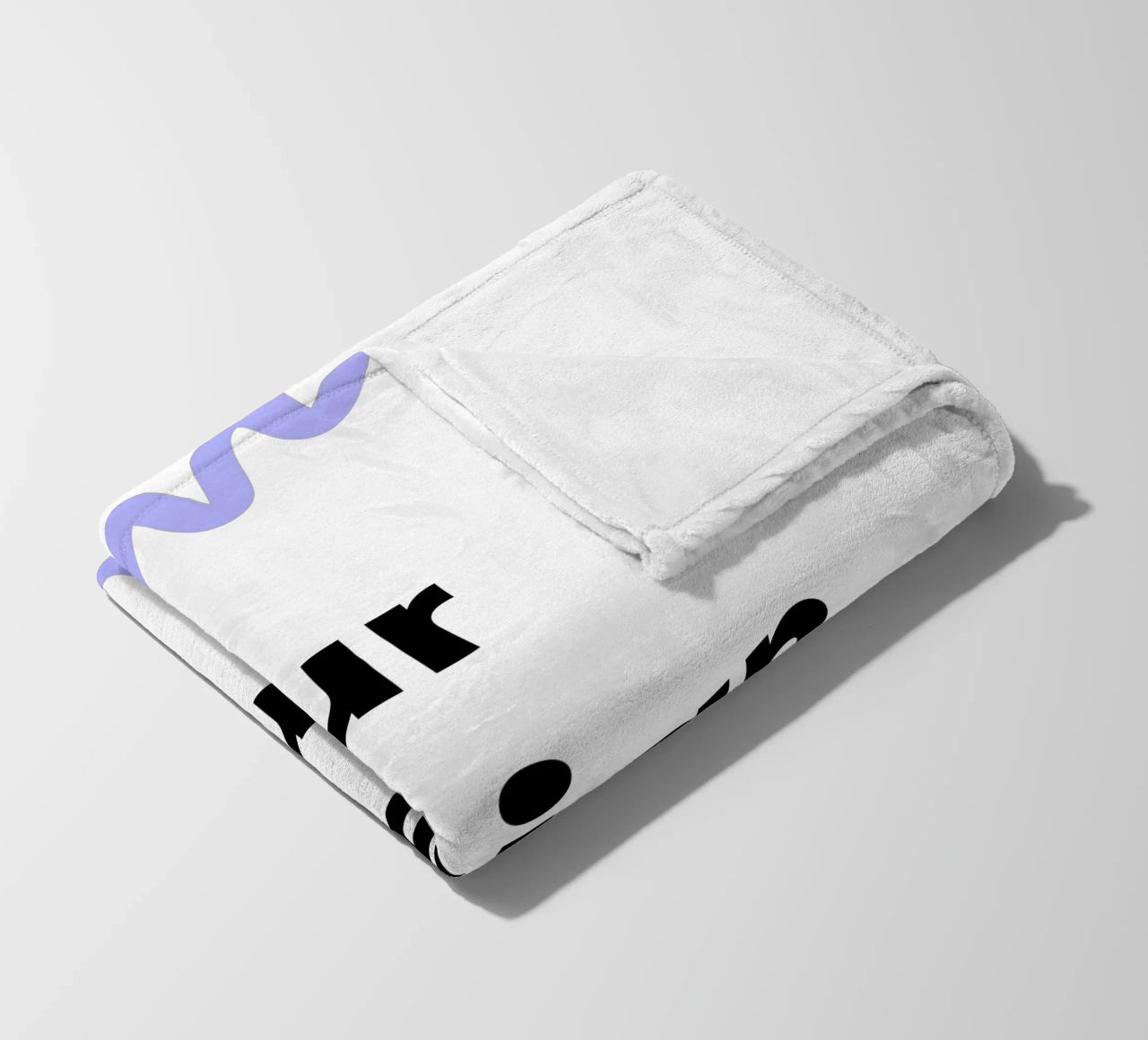 Your Design Here fleece blanket by JUNIQE