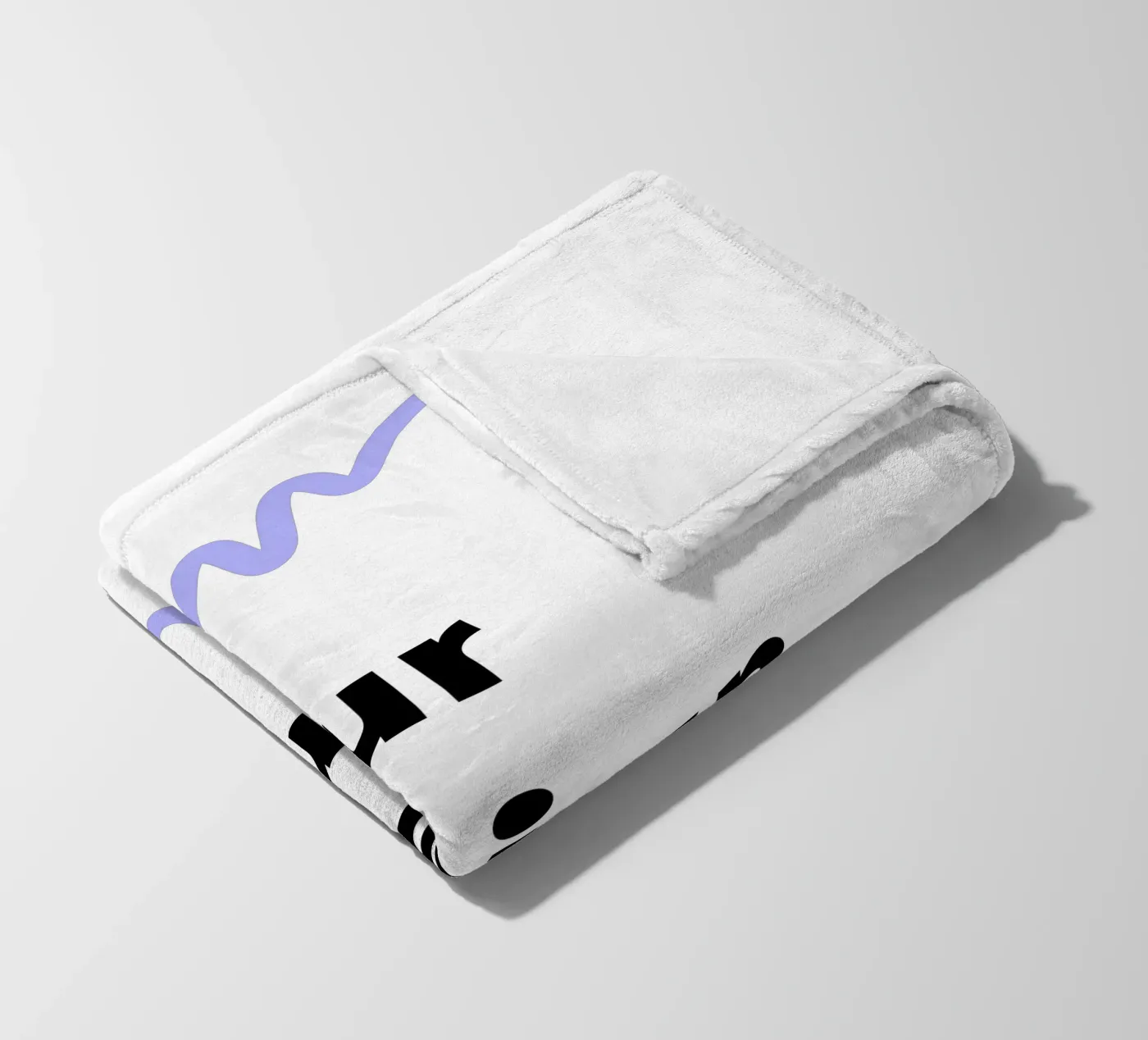 Your Design Here fleece blanket by JUNIQE