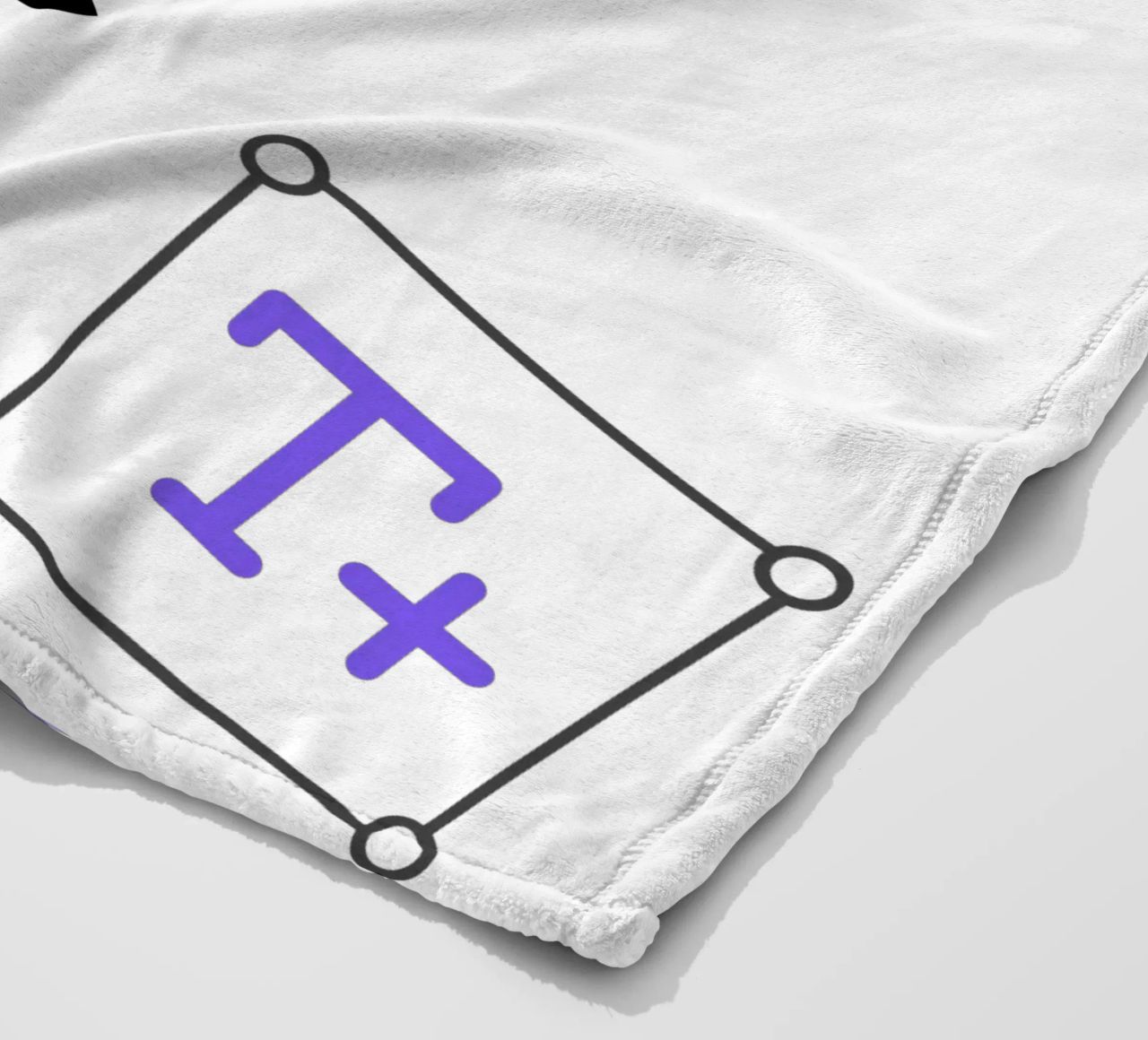 Your Design Here fleece blanket by JUNIQE