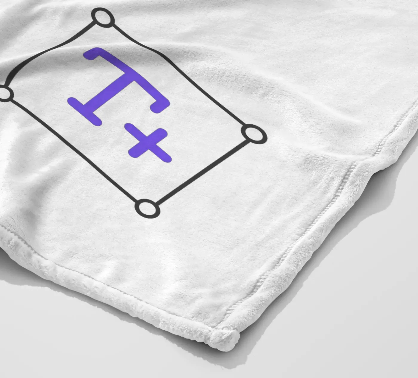 Your Design Here fleece blanket by JUNIQE