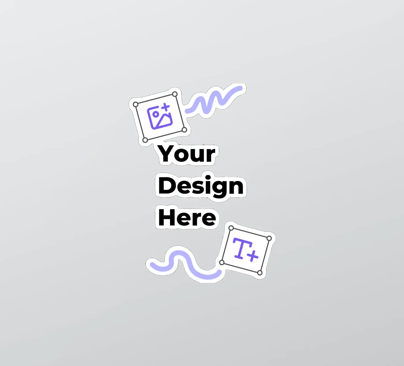 Your Design Here adesivo da JUNIQE