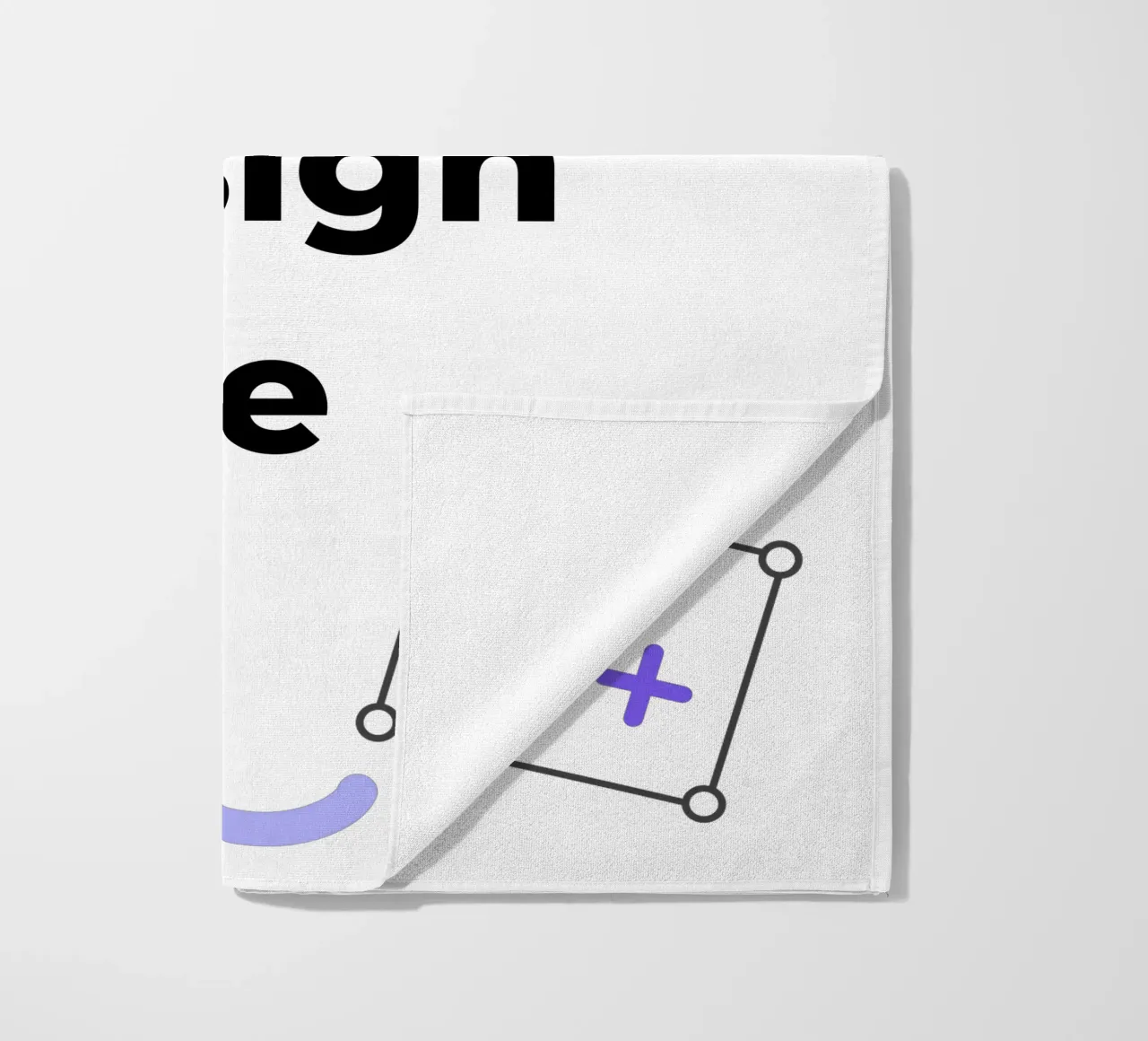 Your Design Here beach towel by JUNIQE