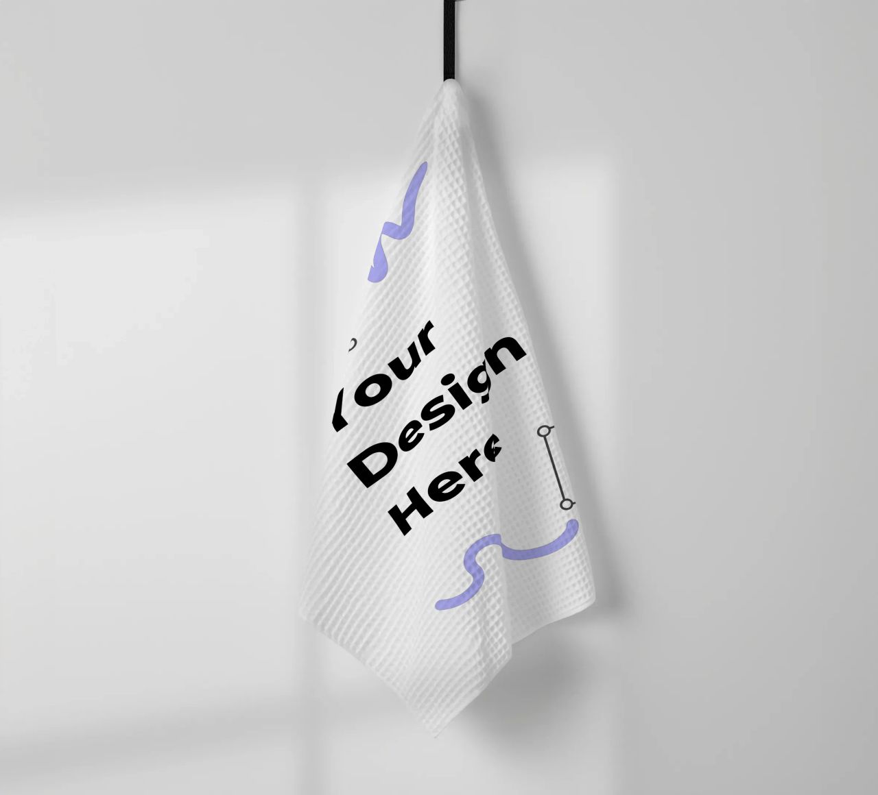 Your Design Here tea towel by JUNIQE