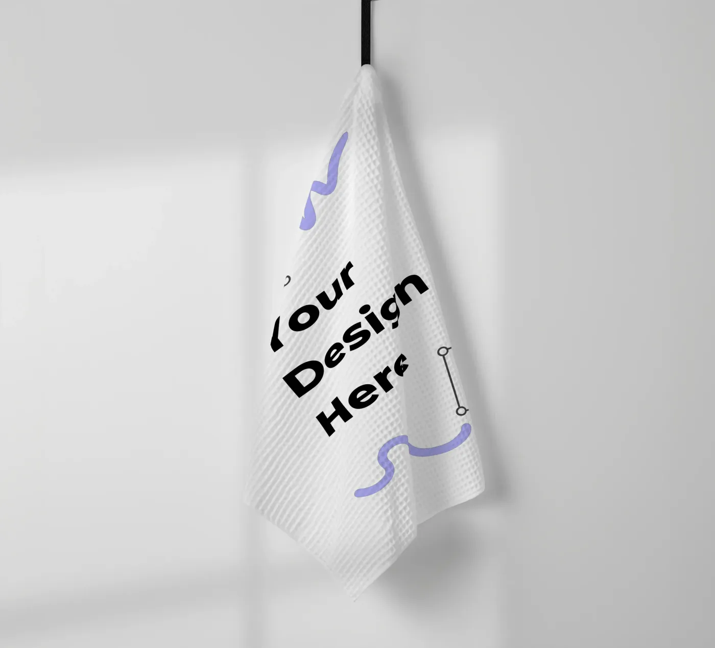 Your Design Here tea towel by JUNIQE