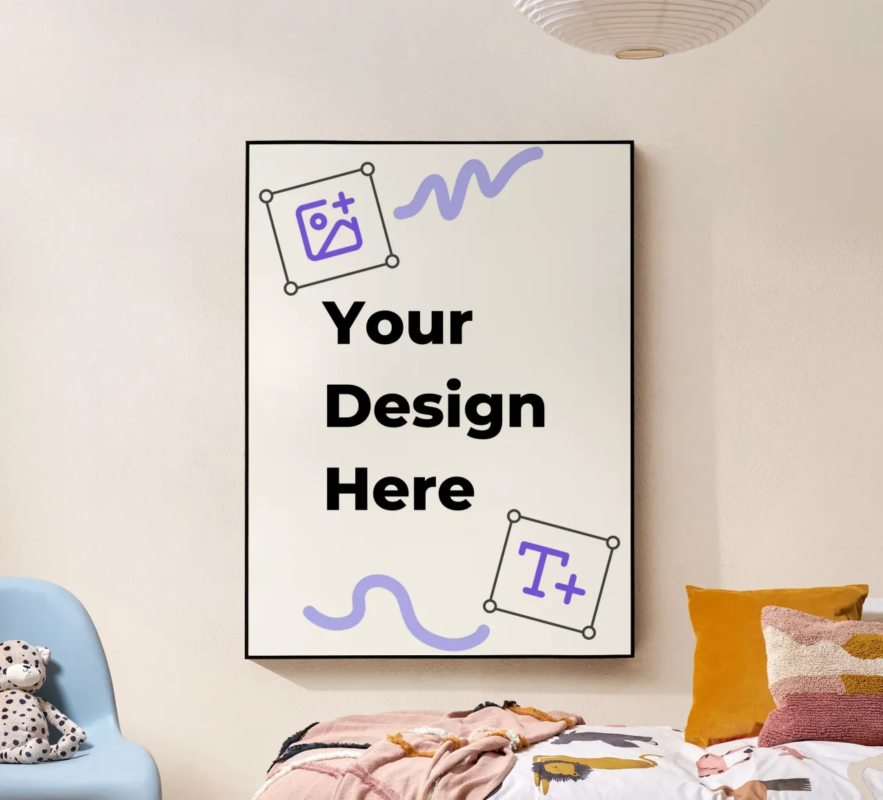 Your Design Here acrylic glass by JUNIQE