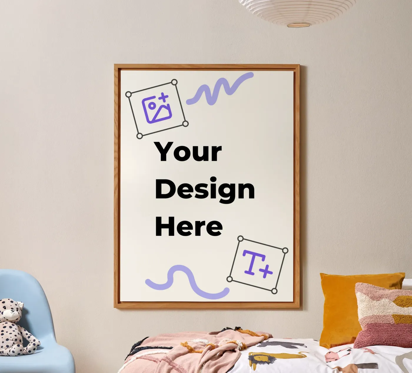 Your Design Here alu-dibond by JUNIQE