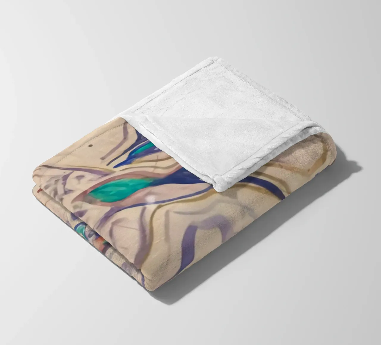 Humming Birds fleece blanket by Damian Jackson