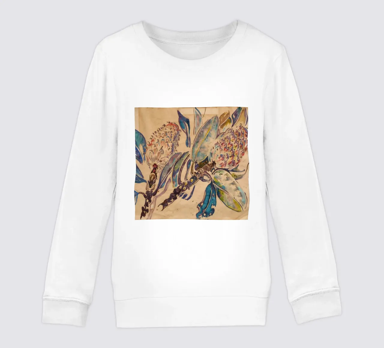 Baccello di magnolia felpa bambino da Damian Jackson