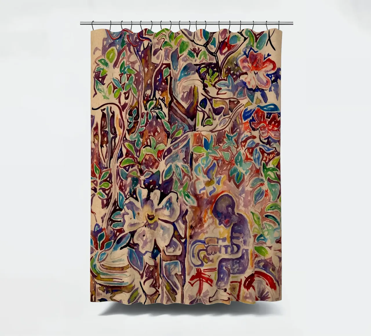 Mississippi shower curtain by Damian Jackson