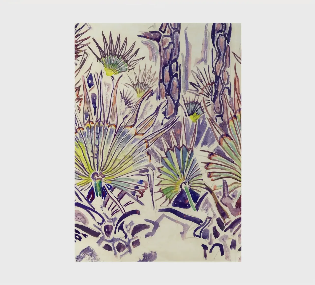 Palmettos and Pines notebook by Damian Jackson