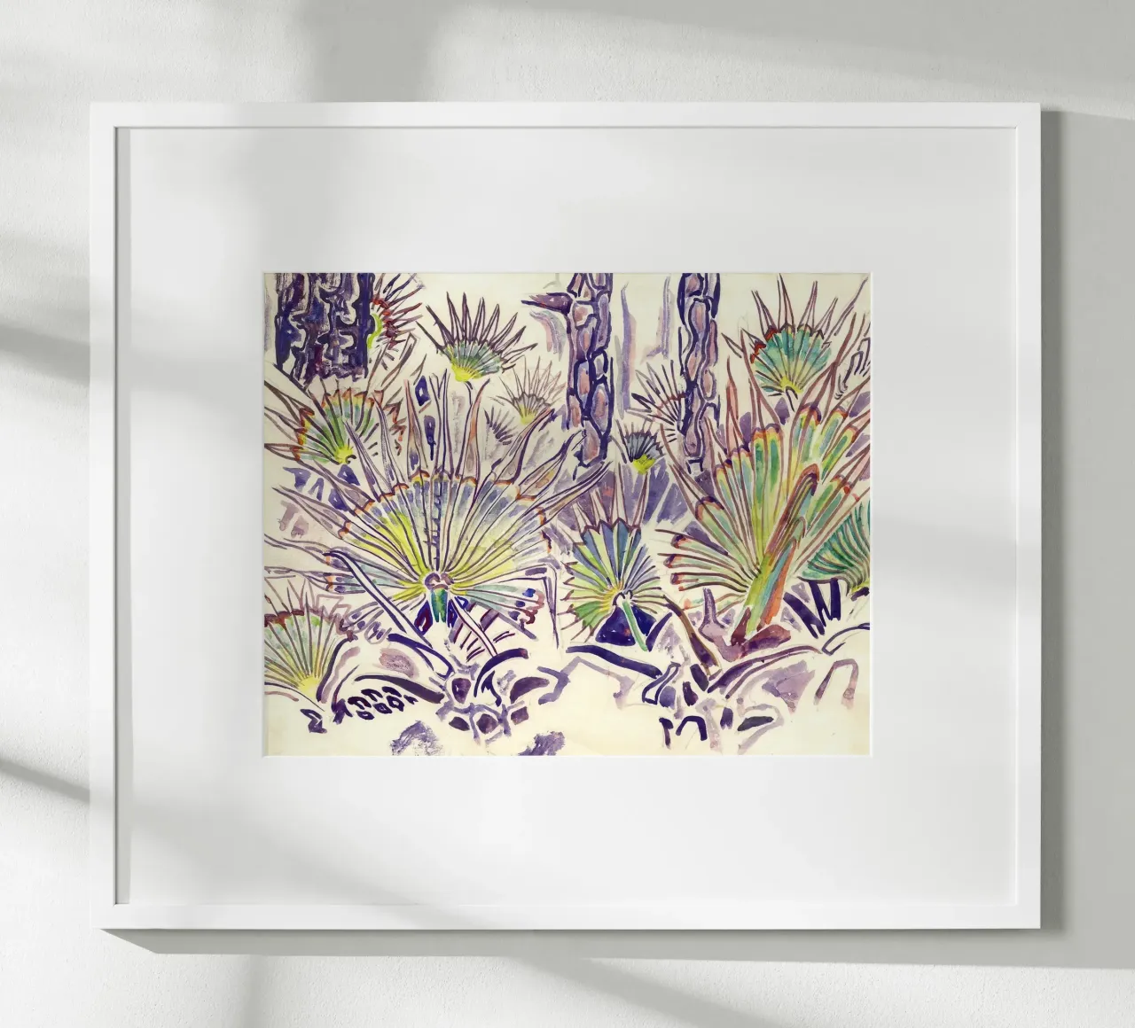 Palmettos and Pines poster by Damian Jackson