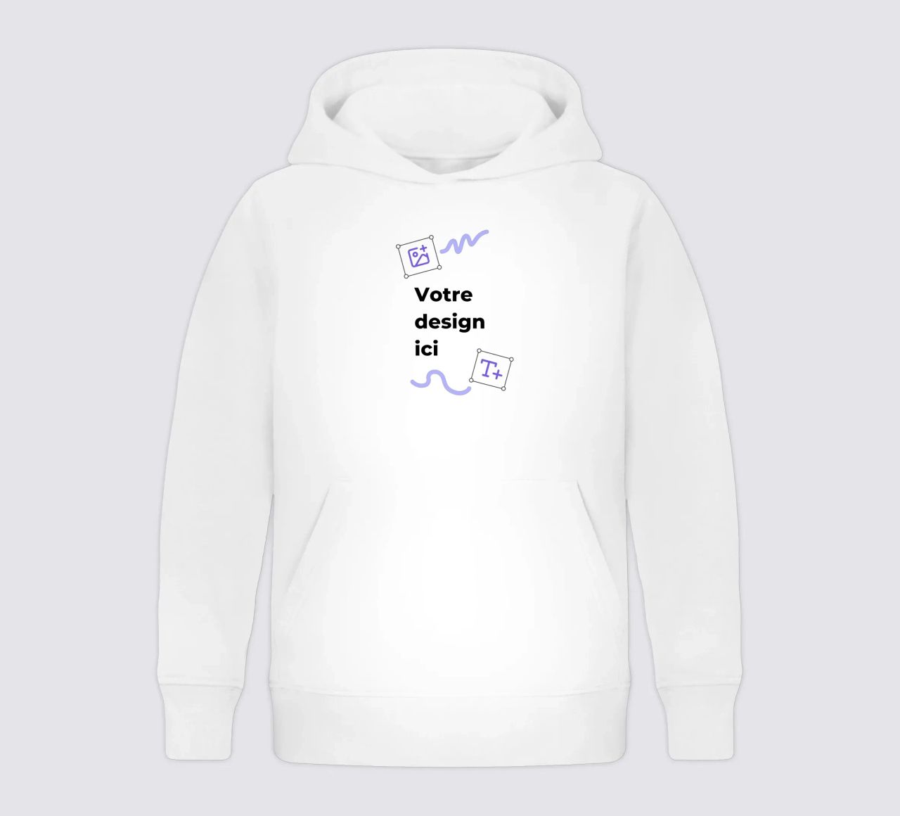 Ton design ici sweat à capuche enfant de JUNIQE