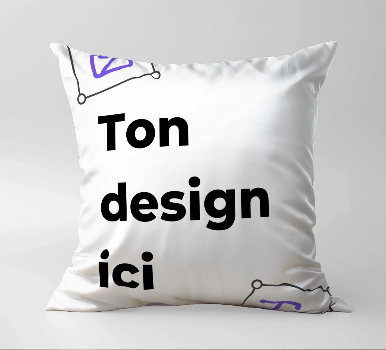 Ton design ici coussin de JUNIQE