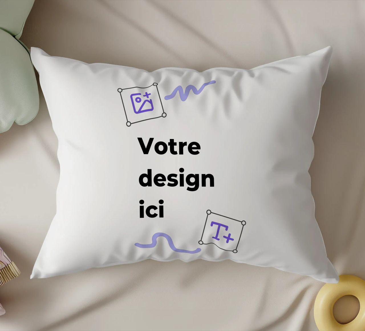 Ton design ici coussin de JUNIQE