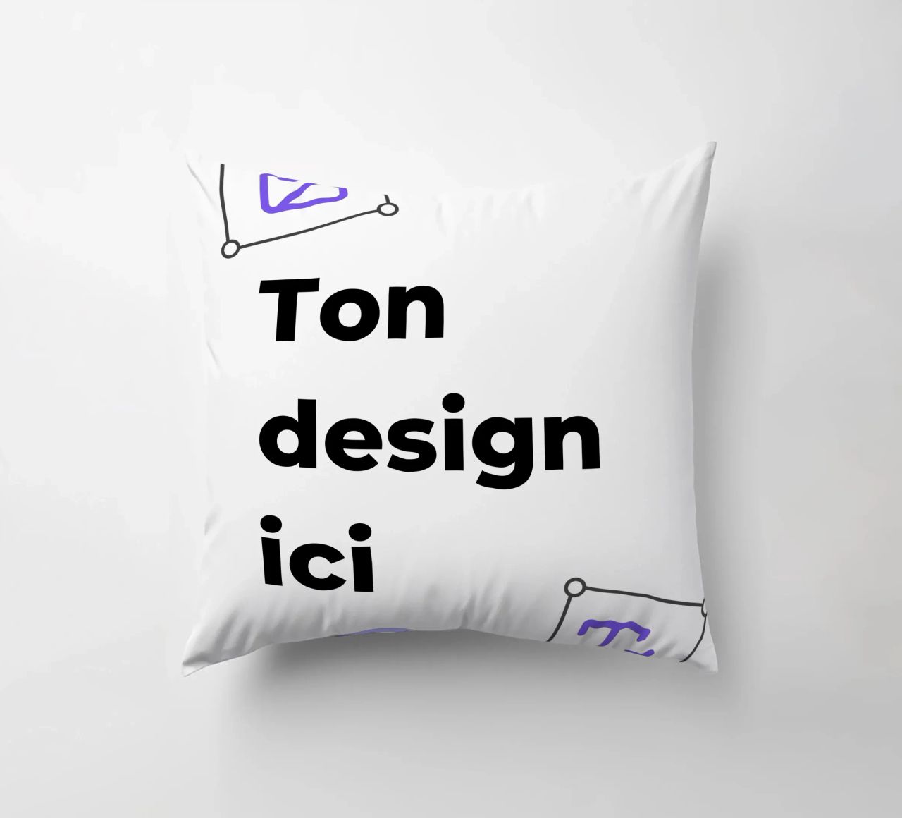 Ton design ici coussin de JUNIQE