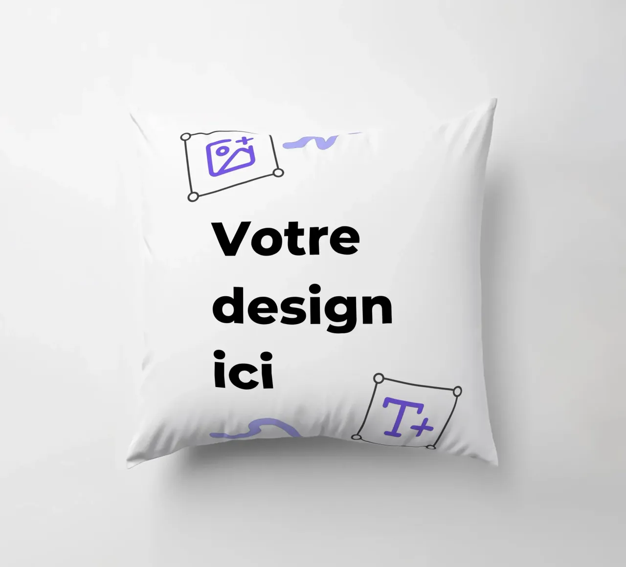 Votre design ici cuscino da JUNIQE