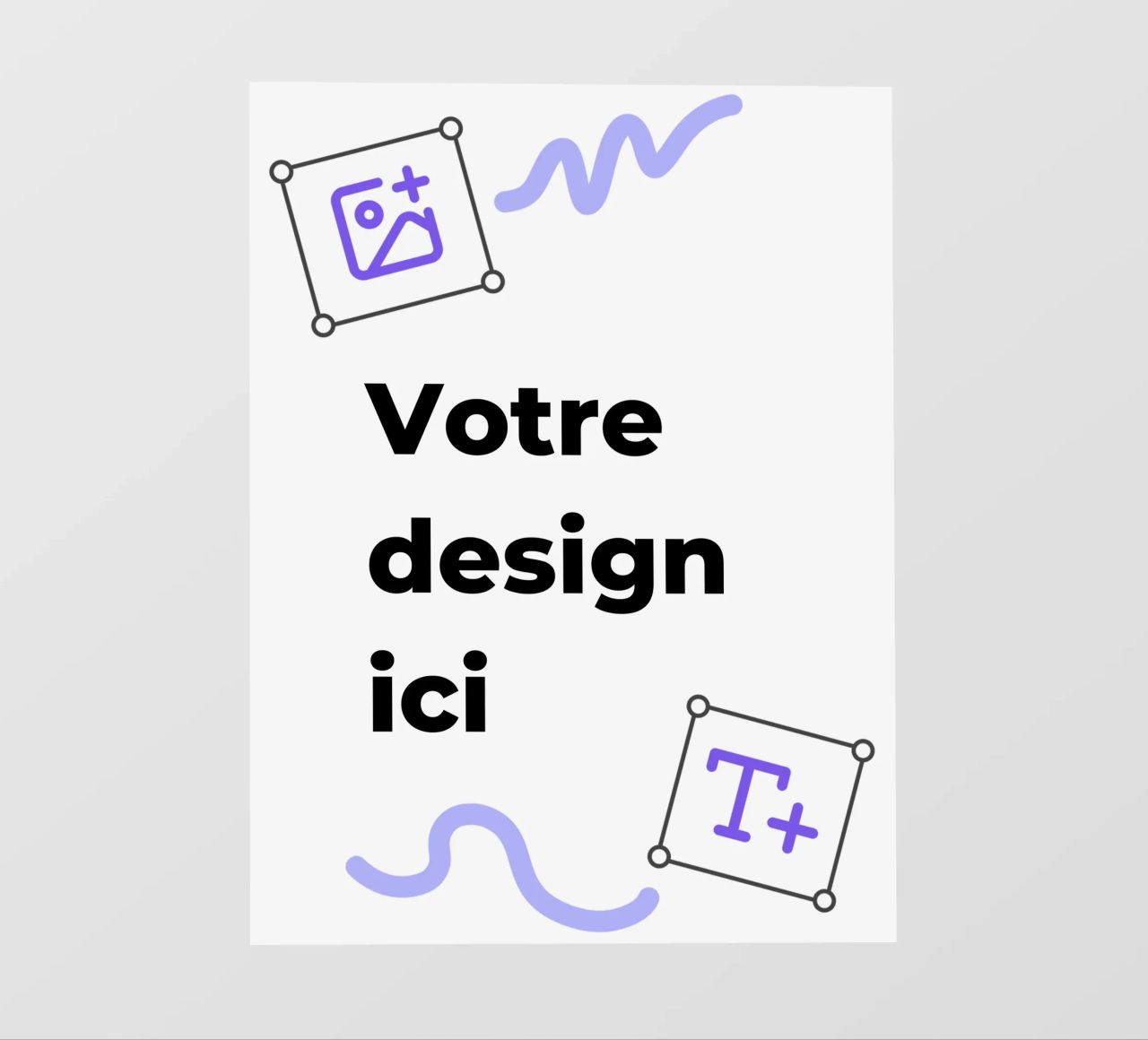 Ton design ici bâche pvc de JUNIQE