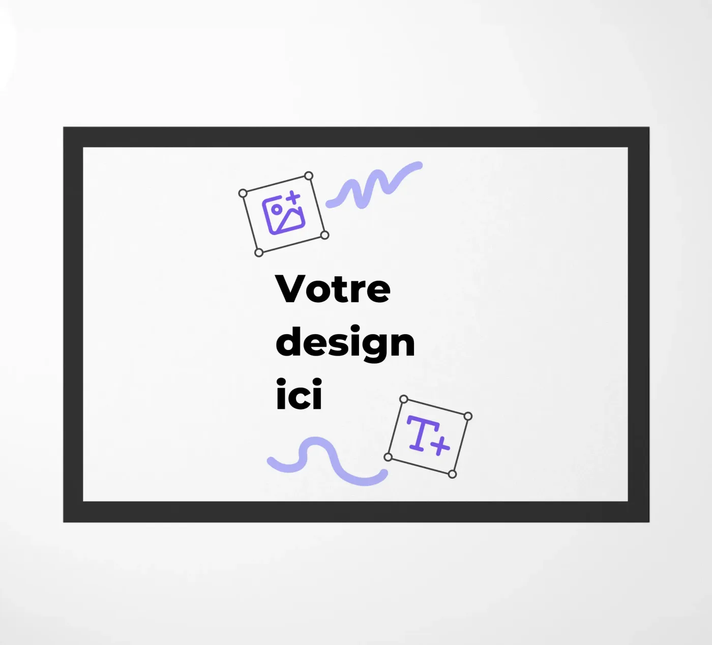 Votre design ici paillasson de JUNIQE