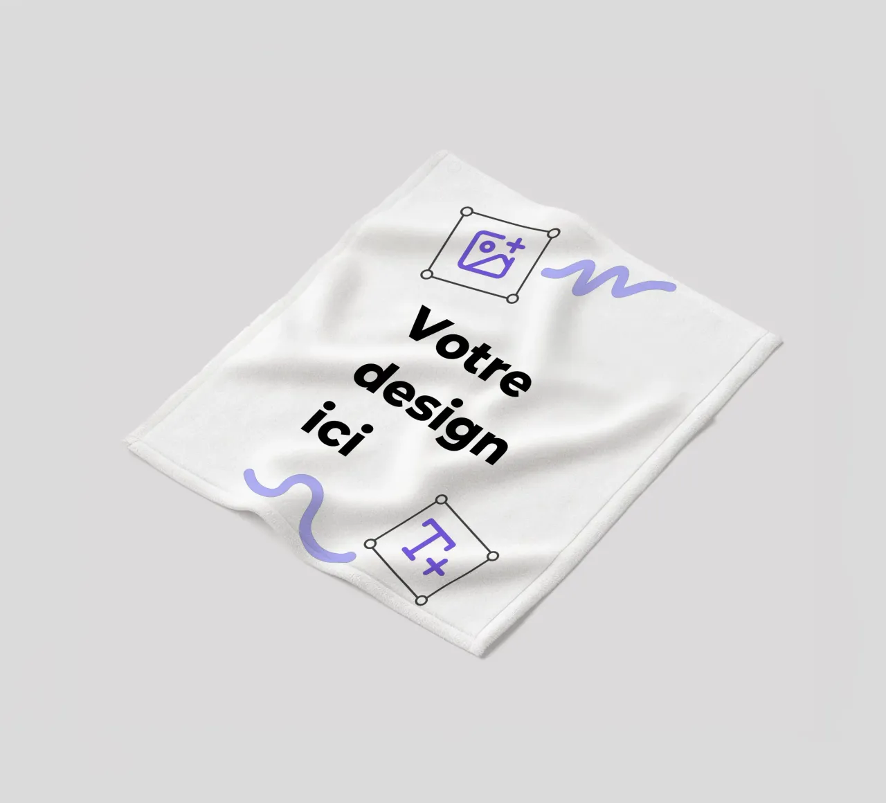 Votre design ici fleecedeken van JUNIQE