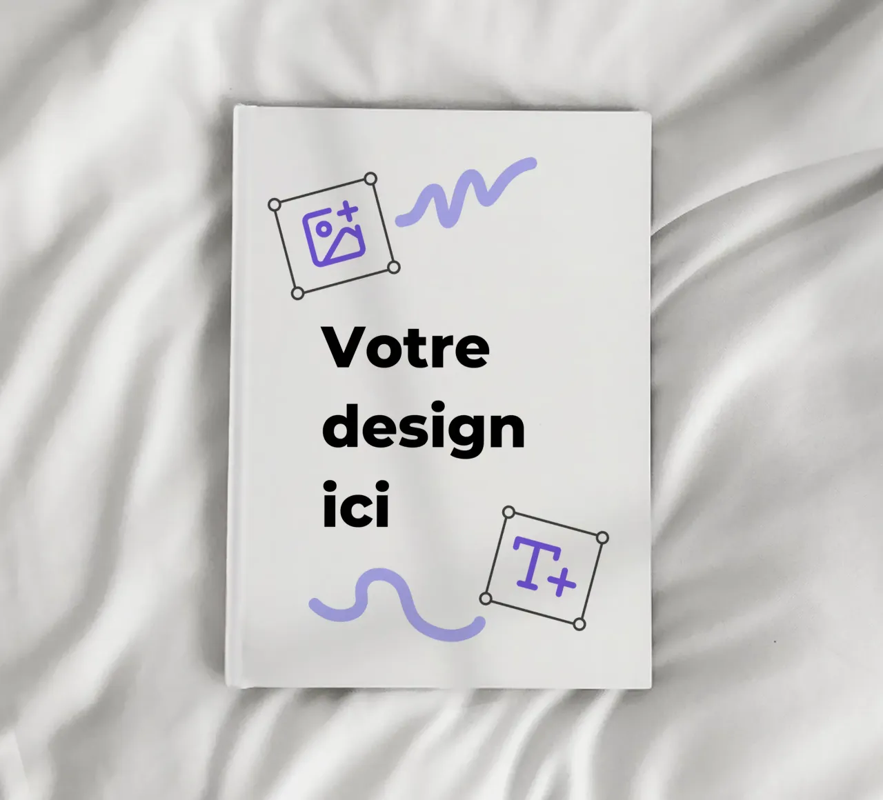 Votre design ici carnet de notes de JUNIQE