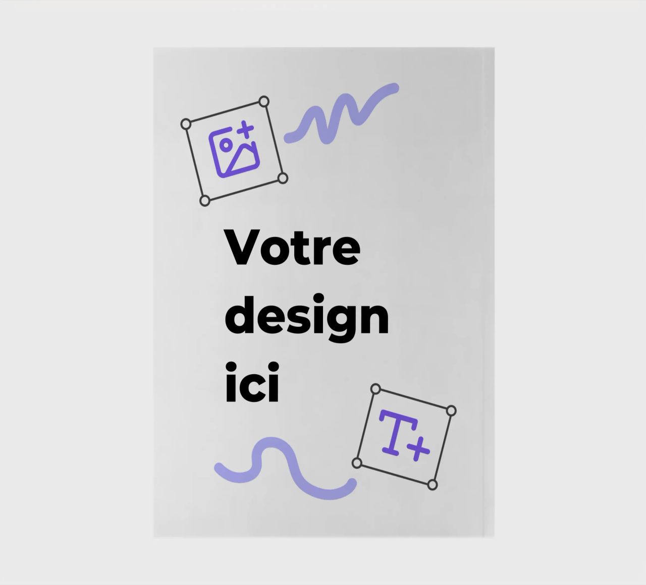 Ton design ici carnet de notes de JUNIQE