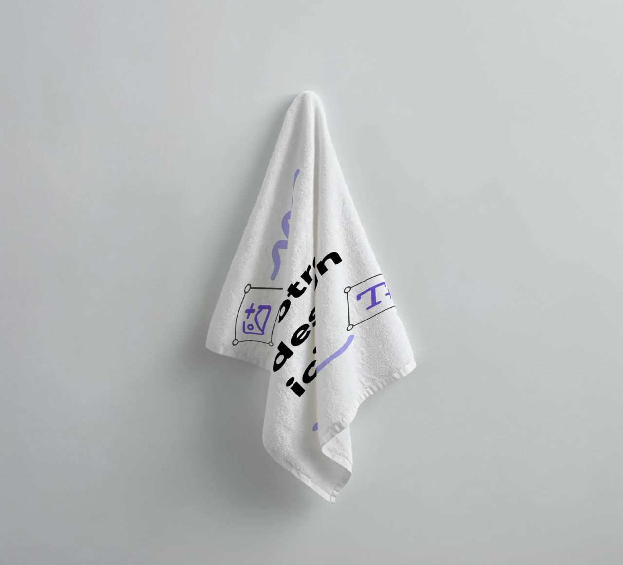 Ton design ici serviette de bain de JUNIQE
