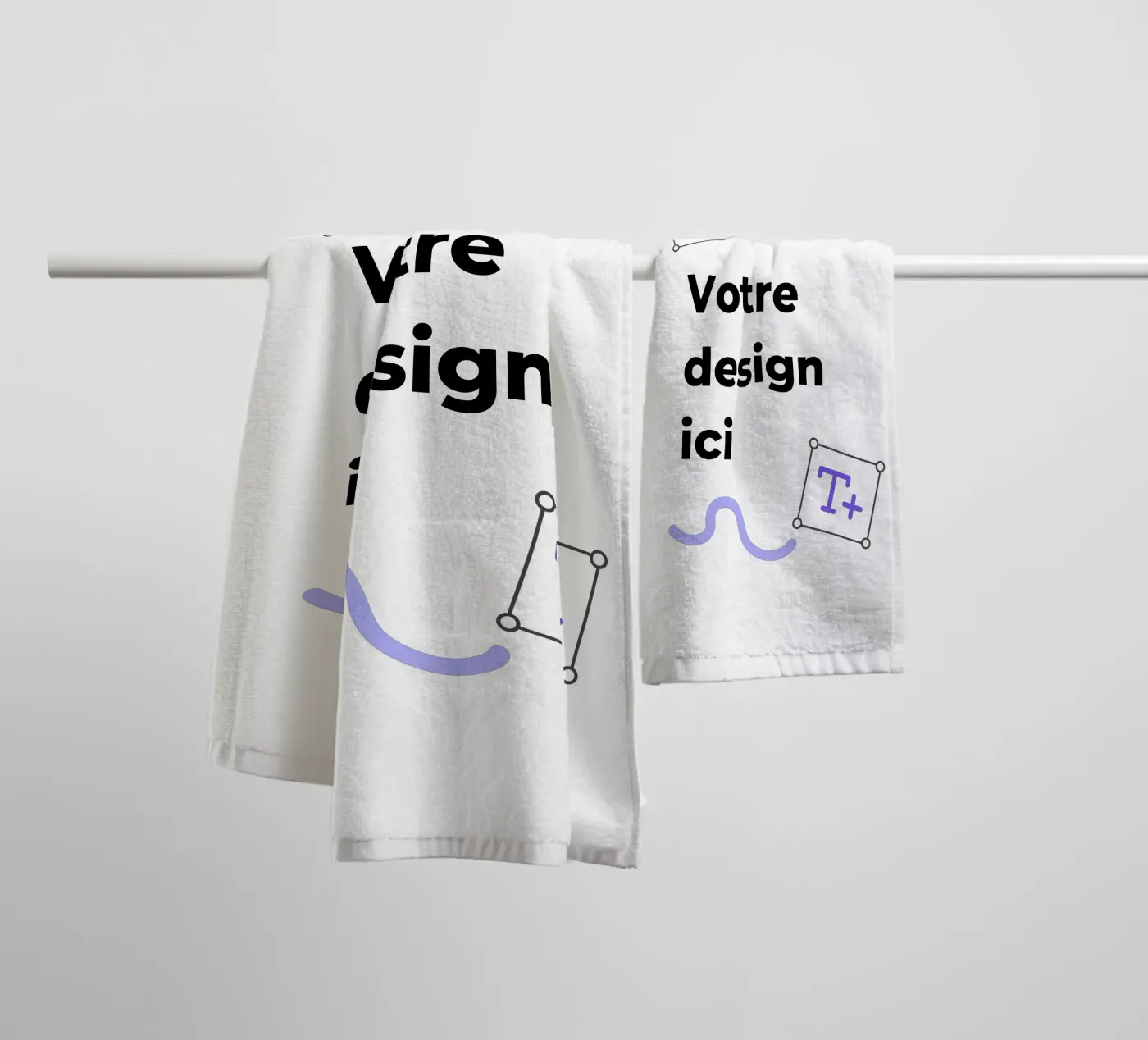 Votre design ici serviette de bain de JUNIQE