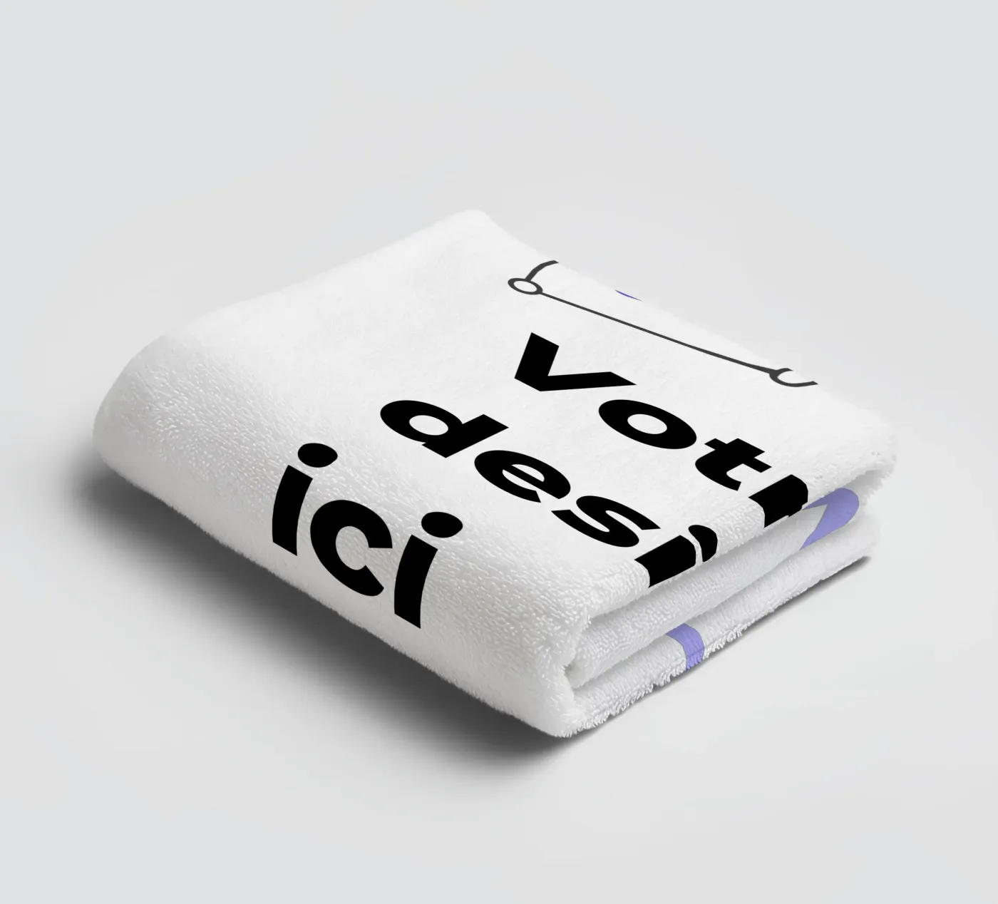 Votre design ici serviette de bain de JUNIQE