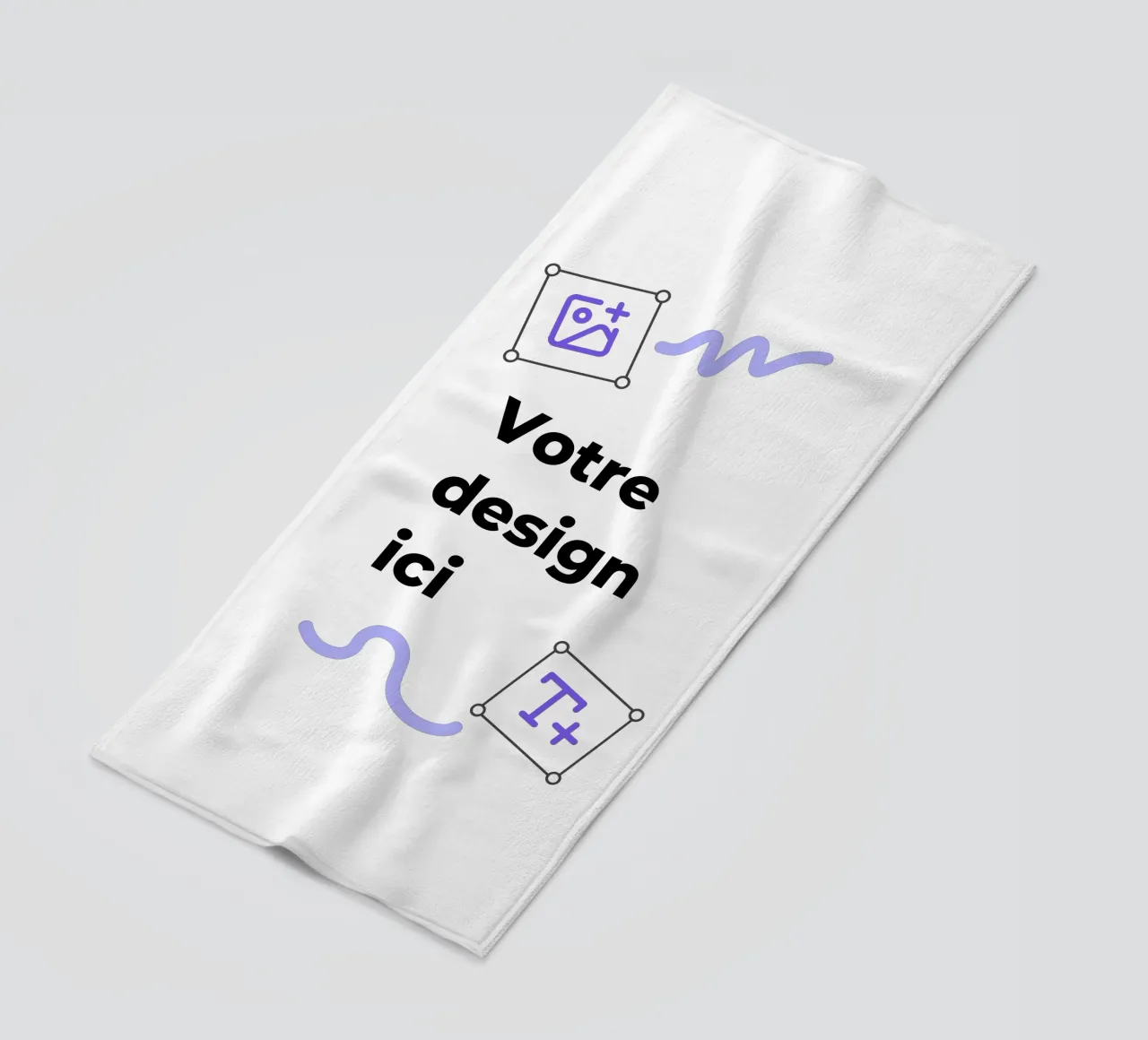 Votre design ici serviette de plage de JUNIQE