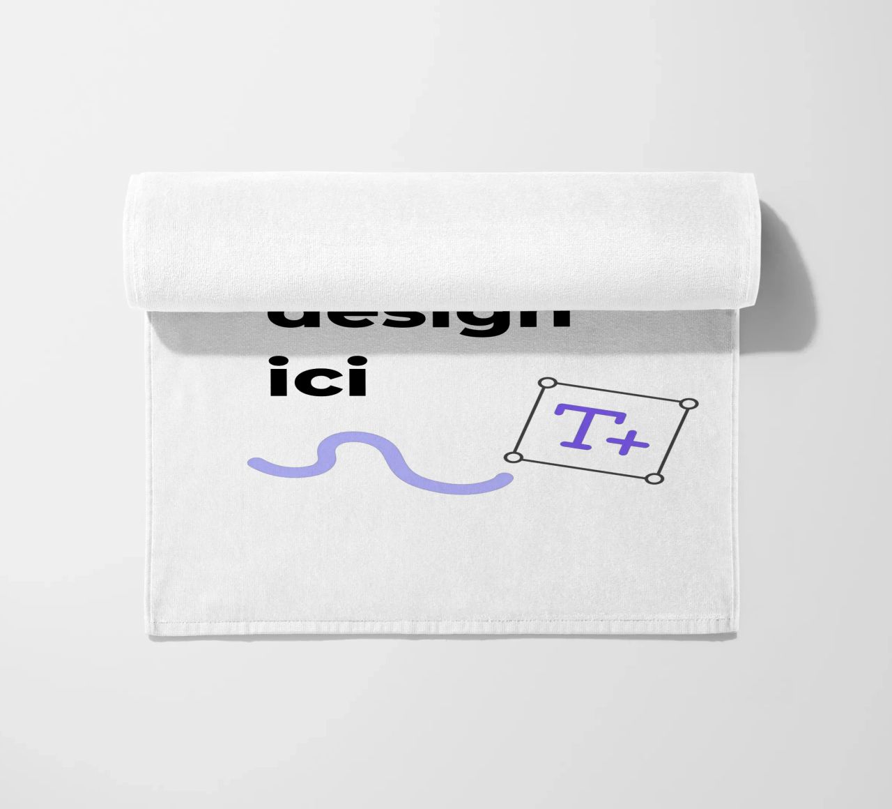 Ton design ici serviette de plage de JUNIQE
