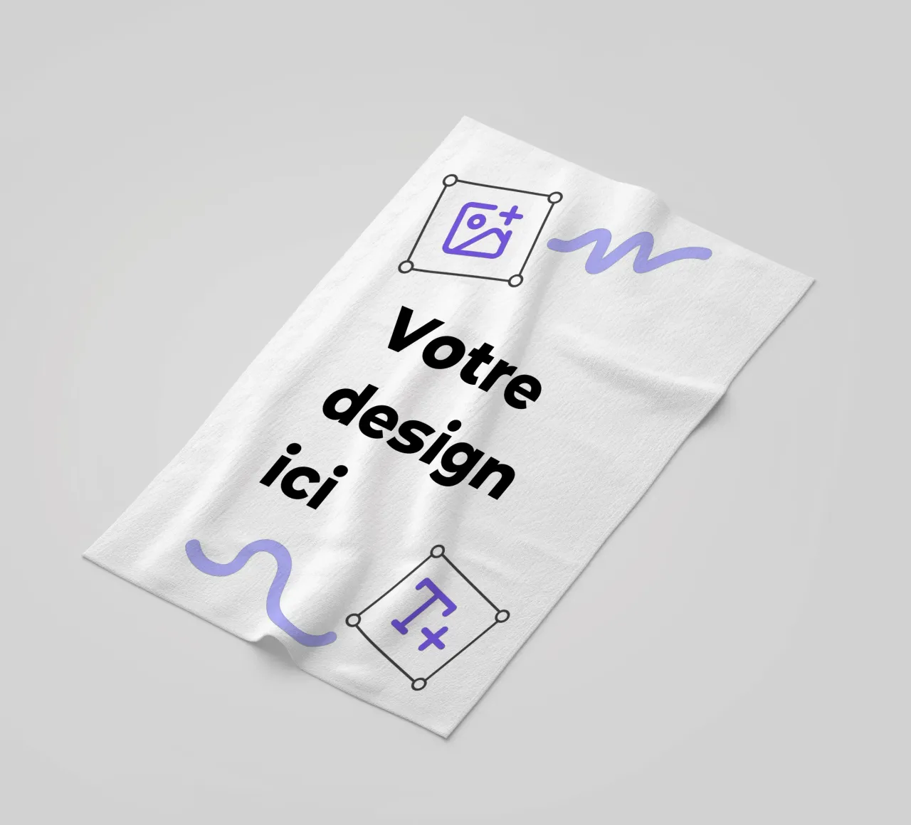 Votre design ici serviette de plage de JUNIQE