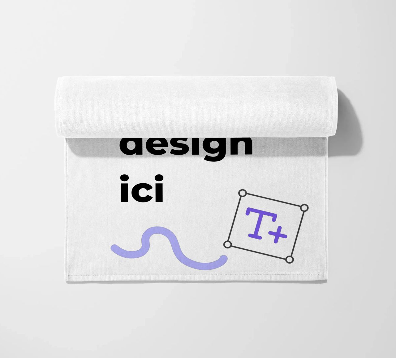 Ton design ici serviette de plage de JUNIQE
