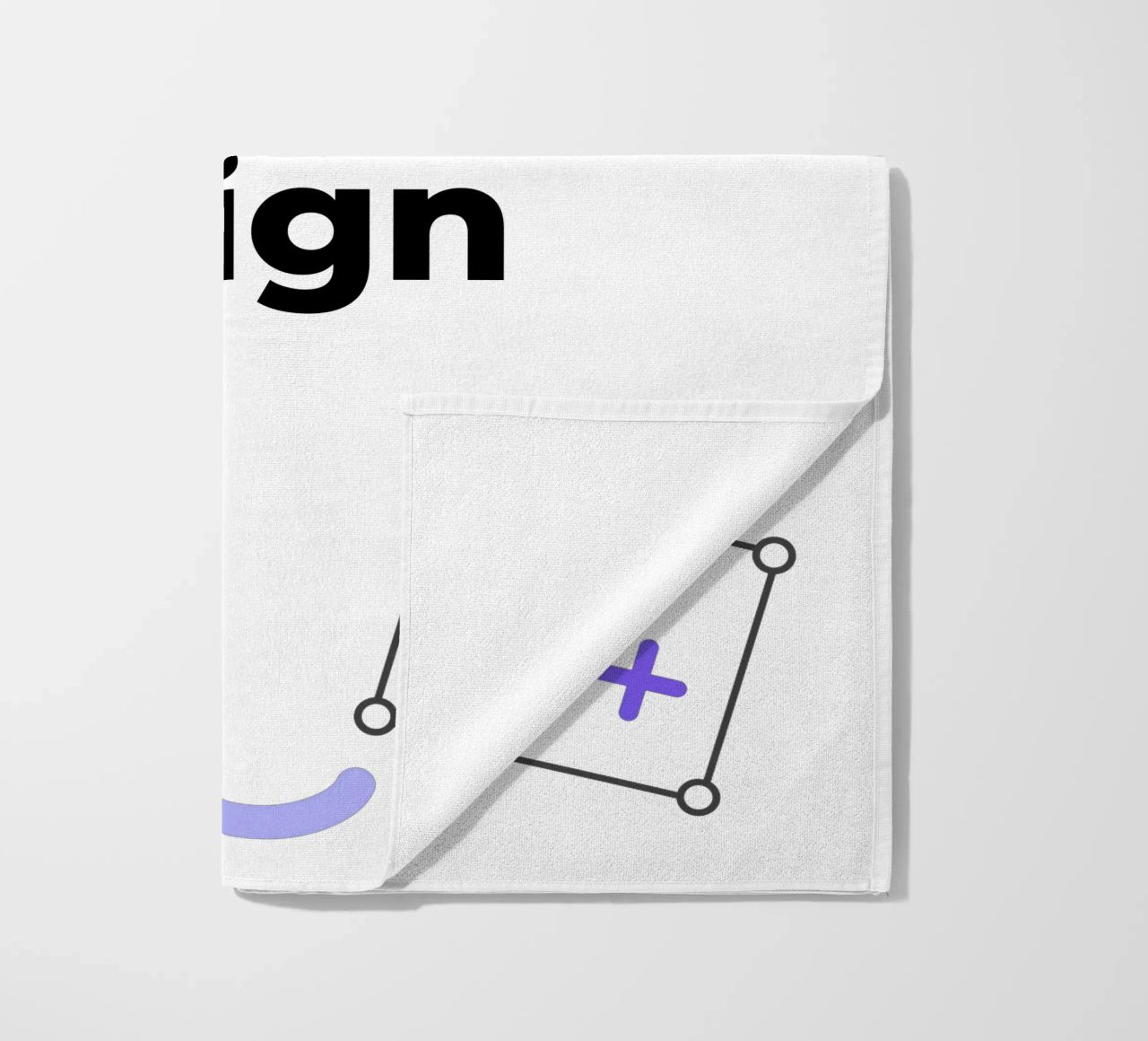 Ton design ici serviette de plage de JUNIQE