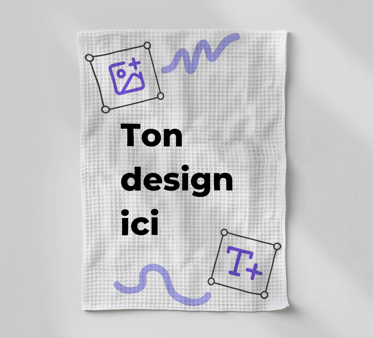 Ton design ici torchon de JUNIQE